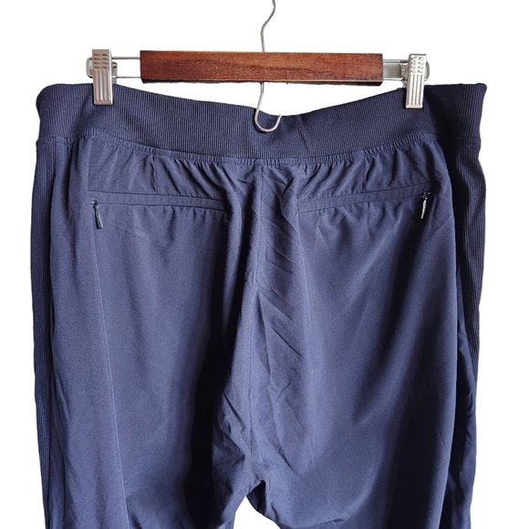 Athleta Pants Women's 16 Blue Brooklyn Ankle Pant Lightweight Pockets - Picture 7 of 10